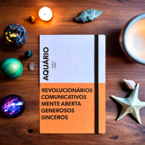 Caderno A5 Signo Aquário