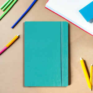 Caderno A5 Capa Dura Verde