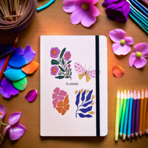 Planner Mensal A5 Não Datado | Gabriela