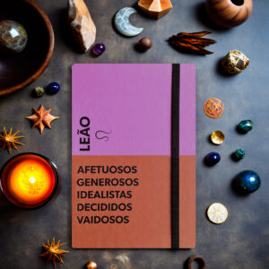 Caderno A5 Signo Leão