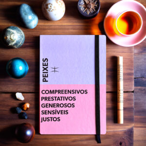 Caderno A5 Signo Peixes