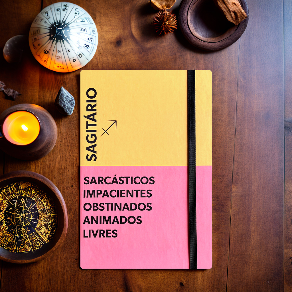 Caderno A5 Signo Sagitário