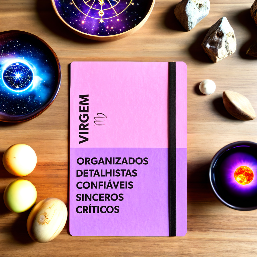 Caderno A5 Signo Virgem